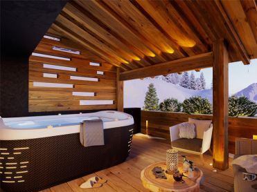 whirlpool terrace ski chalet