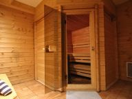 Chalet In de Wolken catering included with sauna and whirlpool bath-11