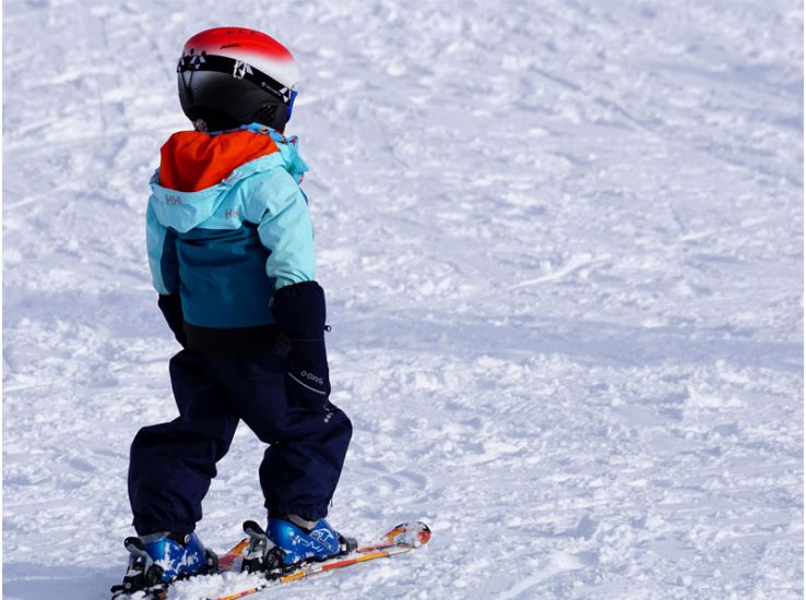 Child on ski's