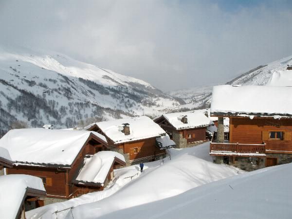 Le Hameau des Marmottes on the slope