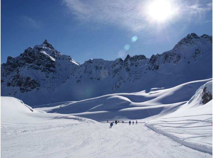 Ski slope Italy