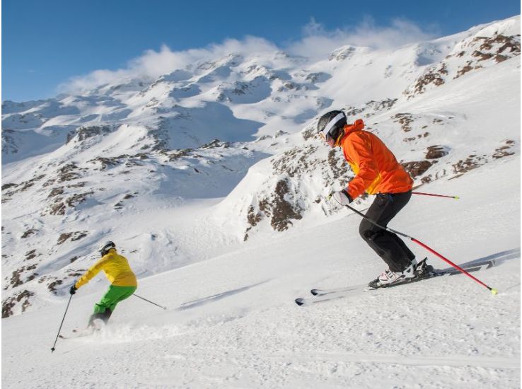 Skiing Ischgl